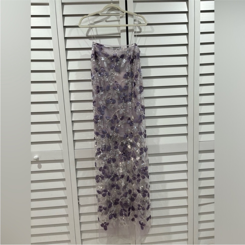 Brand new Jen Caballos x Mango sequin embroidered dress